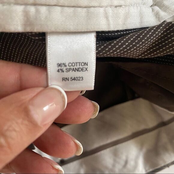 Banana Republic Brown Martin Fit Sz 2 - Picture 9 of 9